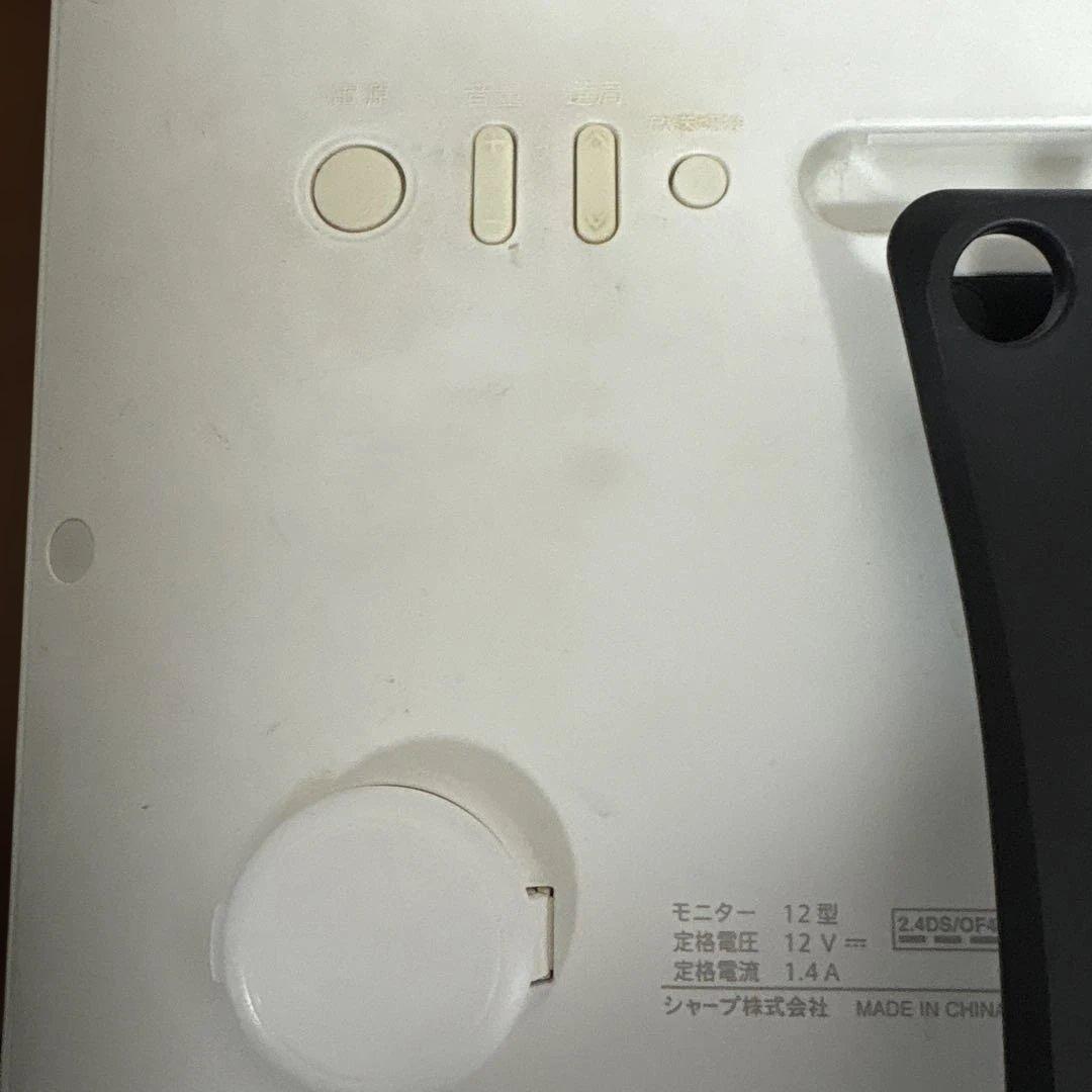 【ジャンク品】シャープ ポータブル液晶テレビ AQUOS 2T-C12AF
