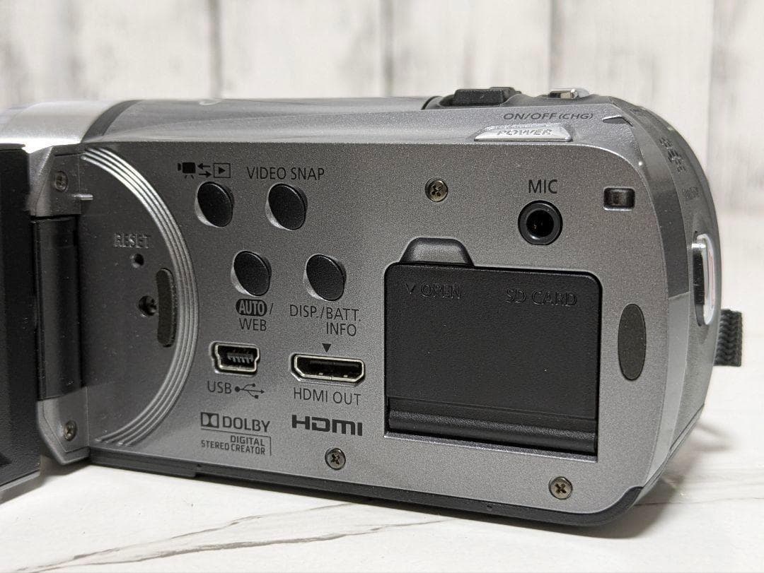【美品】Canon iVIS HF R21 フルHDビデオカメラ 高画質動作良好