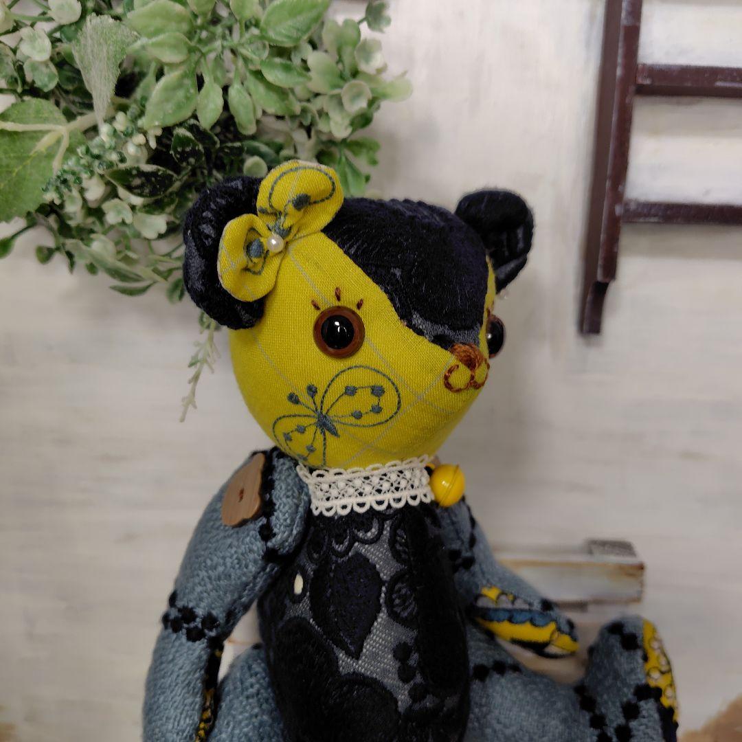 ミナペルホネン＊ハンドメイド＊ぬいぐるみ＊テディベア＊57