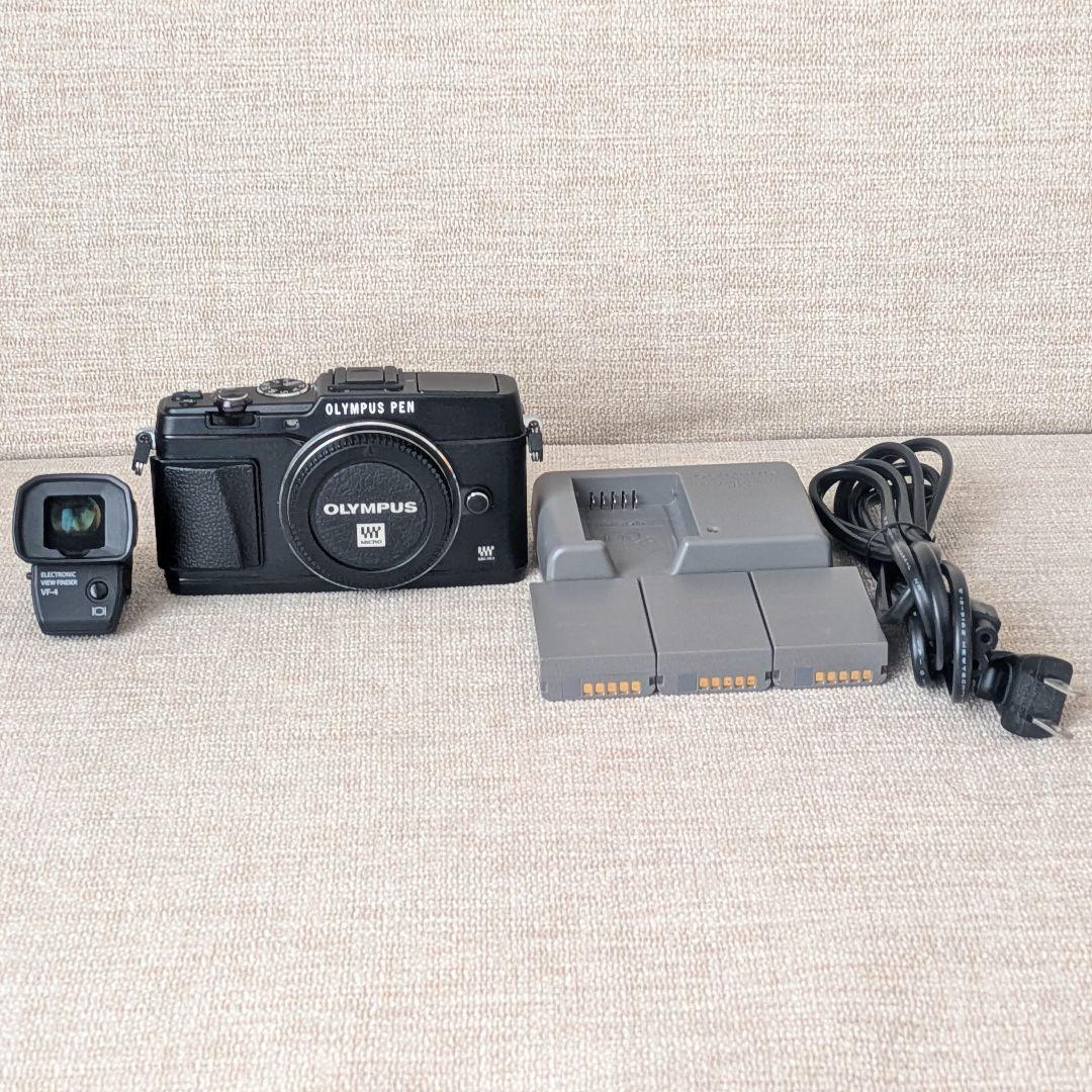 オリンパス OLYMPUS PEN E-P5 EVF付き 4718ショット