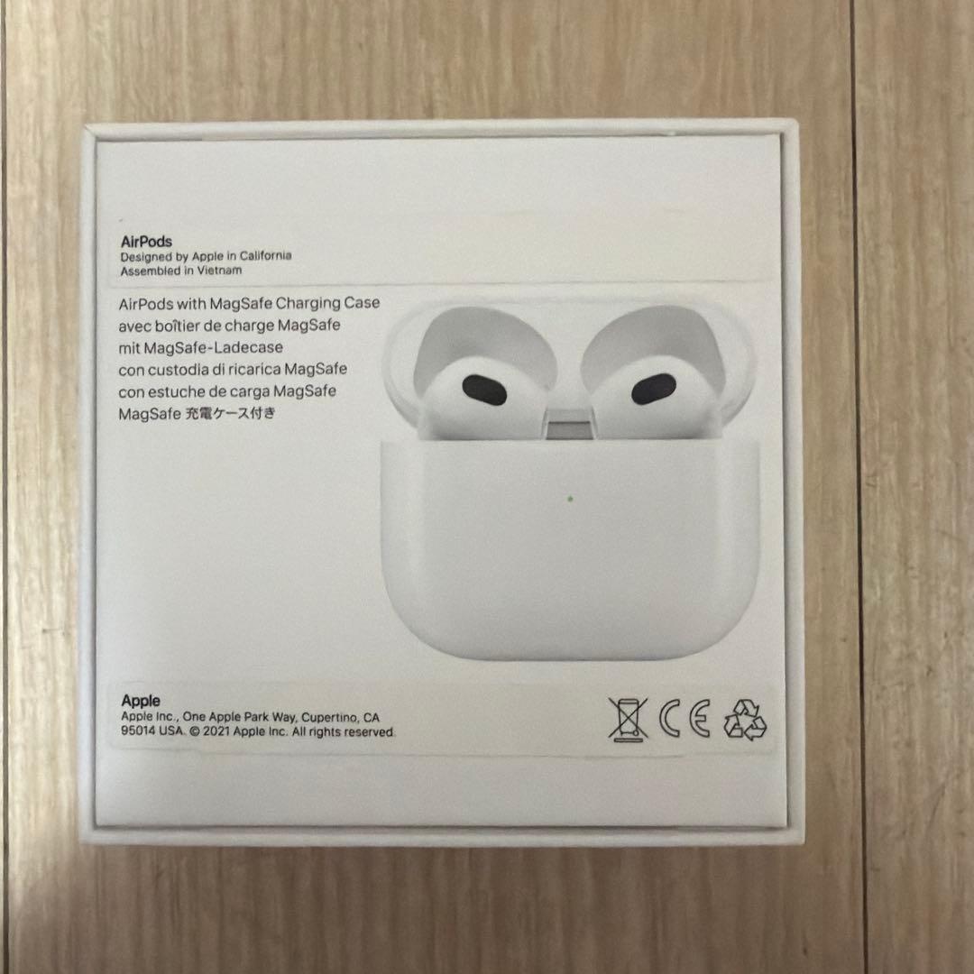 AirPods (第3世代) MagSafe充電ケース付き
