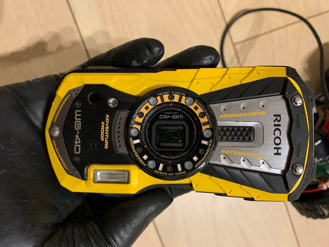 (動作品)RICOH WG-40 防水コンパクトデジタルカメラ