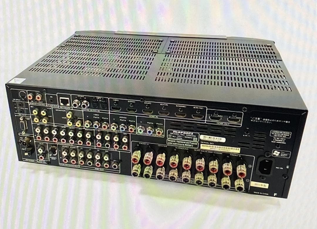 Marantz AVアンプ SR6006 ブラック+EQ-10 2台のセット