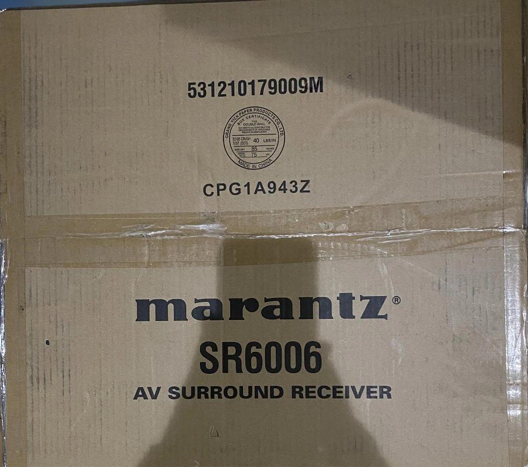 Marantz AVアンプ SR6006 ブラック+EQ-10 2台のセット