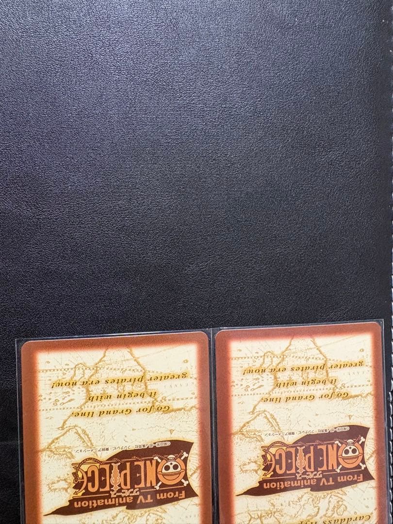 ワンピース カードダス　2000年　ルフィ　ゾロ