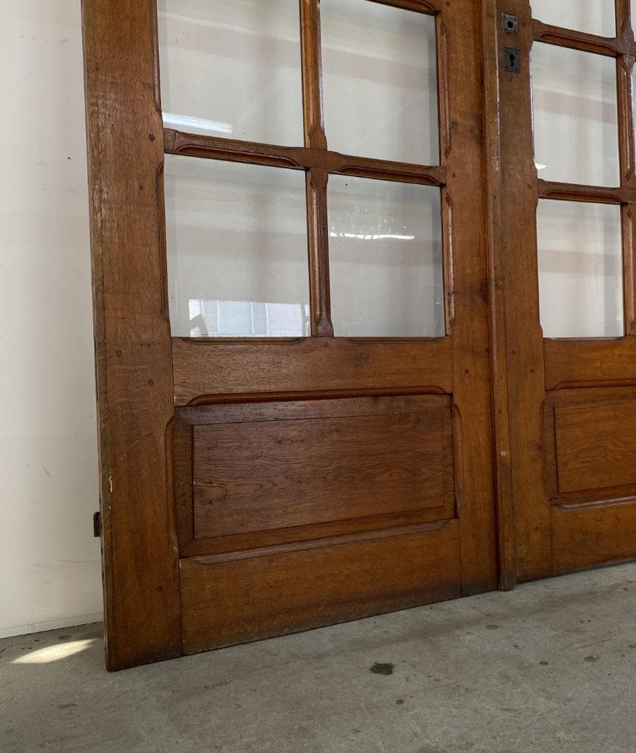 フランス アンティーク Double Door ドア テーブル チェア