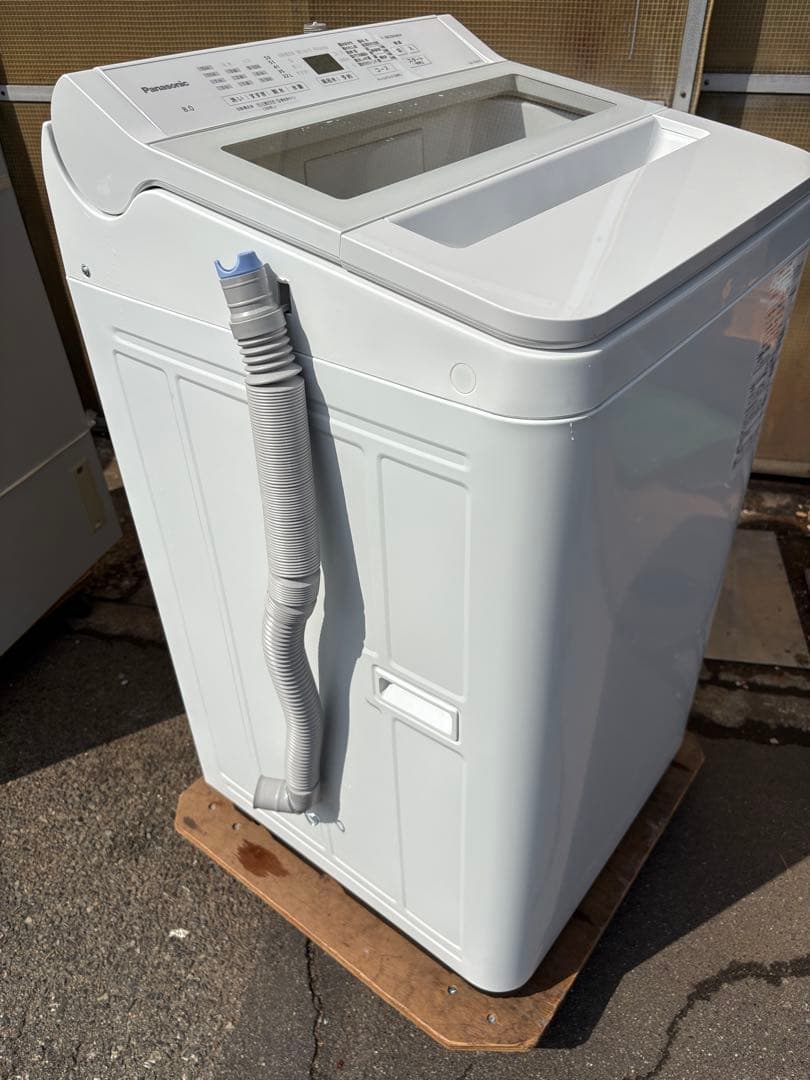 送料込み！　超美品！　パナソニック　８キロ　洗濯機　2025年　NA-FA8H5
