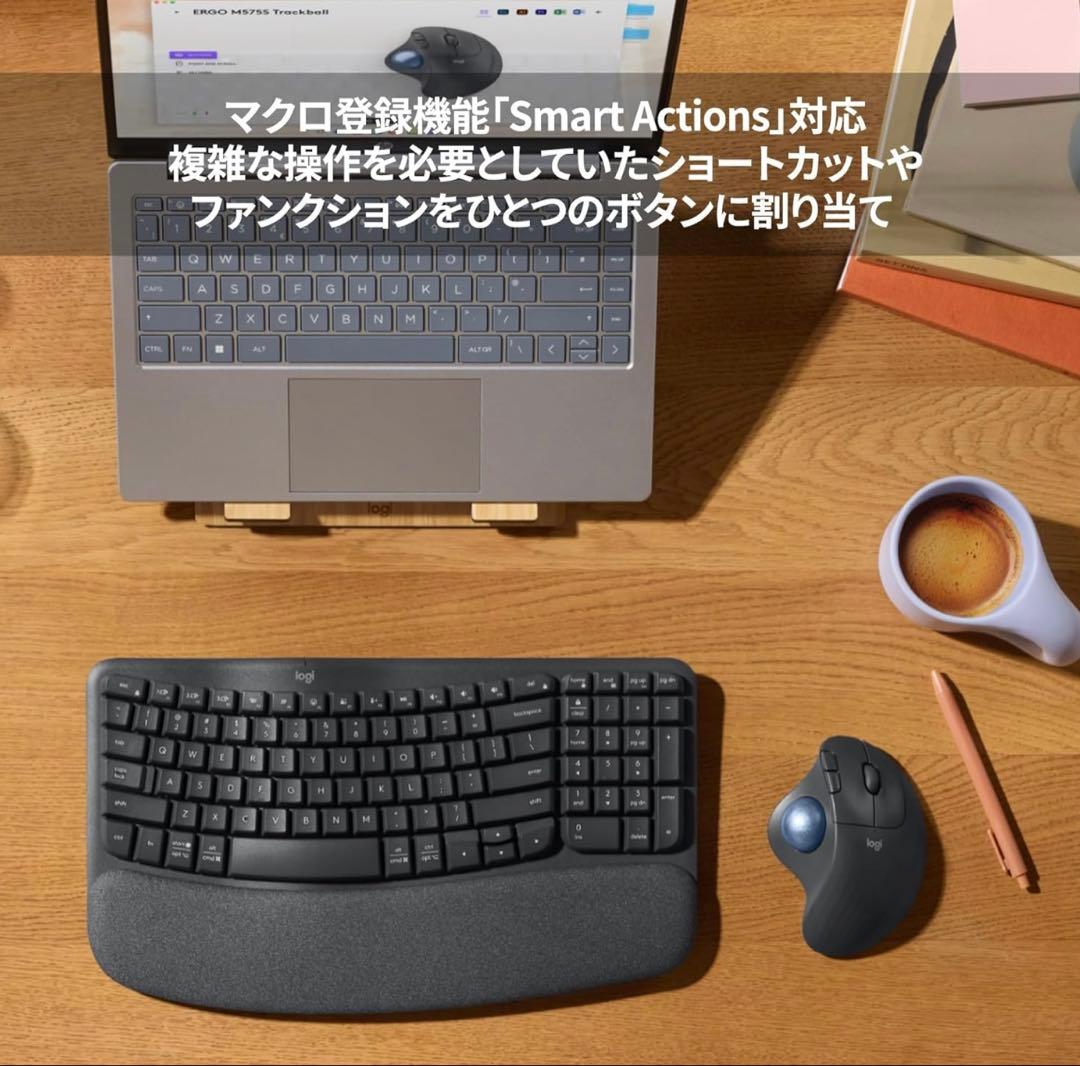 logicool ERGO M575S ワイヤレストラックボール 本体　新品