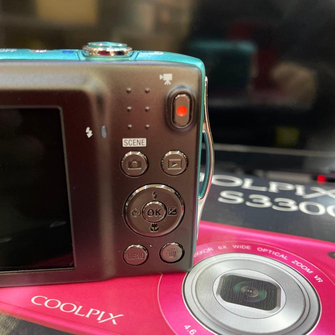 ニコン Nikon COOLPIX S3300 ミントグリーン