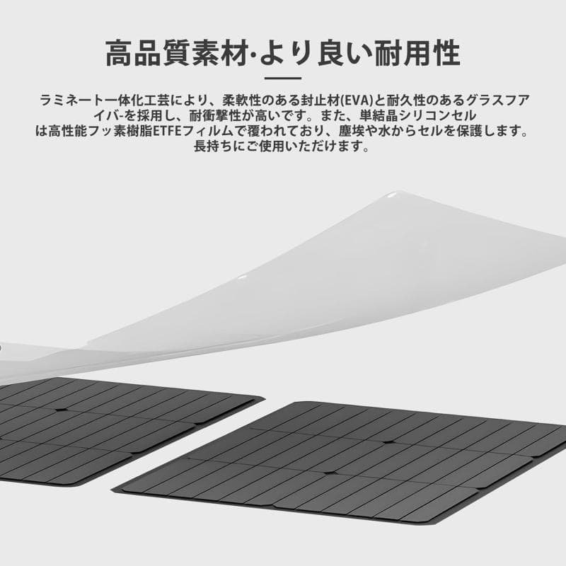 ポータブル電源 2048Wh ＋ 折りたたみソーラーパネル 200W 新品未開封