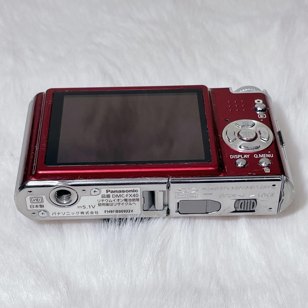 【✨美品✨】Panasonic DMC-FX40【✨新品バッテリー付き✨】