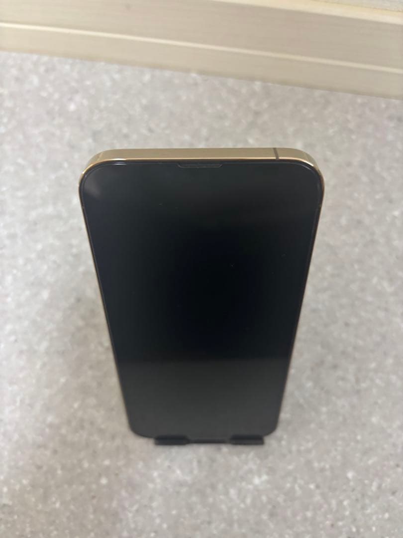 【美品】iPhone13 ProMax 128G ゴールド★バッテリー98%純正