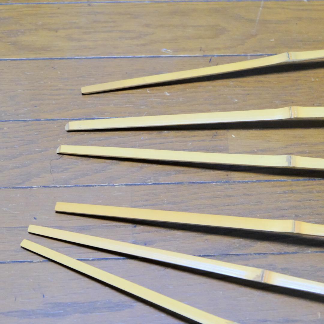 竹製 茶道具 柄杓 ６本セット
