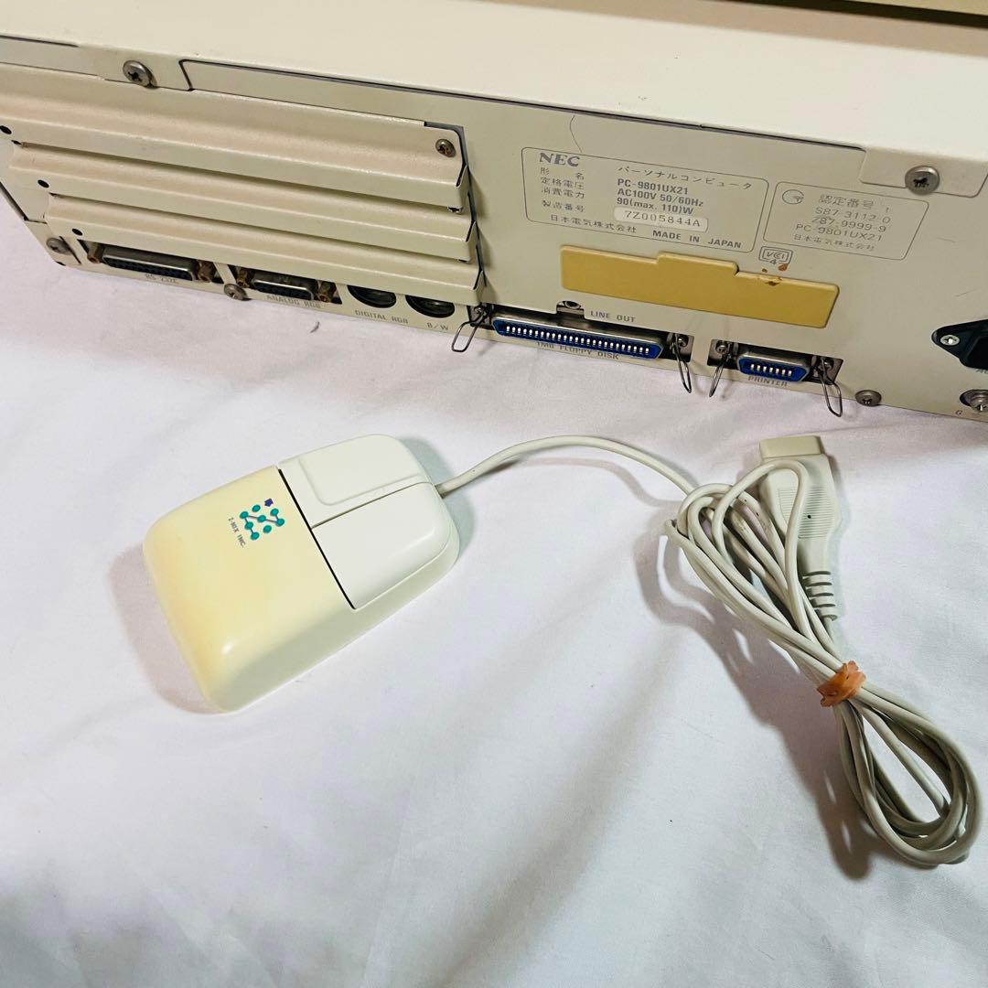 NEC PC-9801UX キーボード　マウス付き