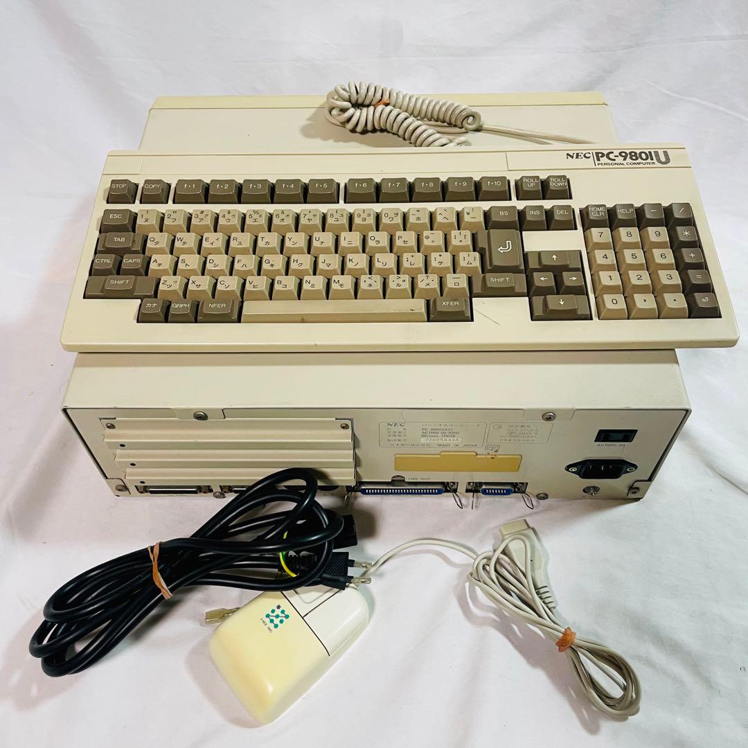 NEC PC-9801UX キーボード　マウス付き