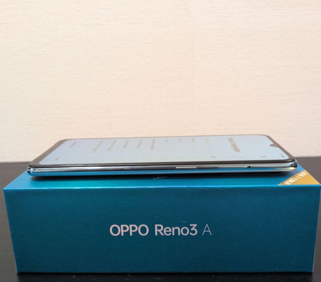 イブ【美品・初期化済】OPPO Reno3 A ホワイト SIMフリー