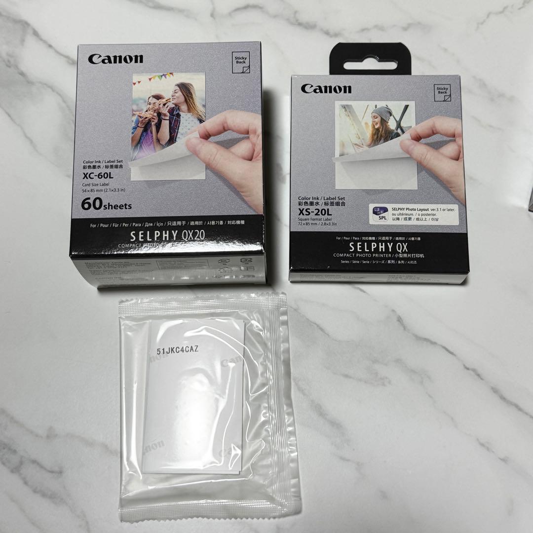 Canon ミニフォトプリンター SELPHY QX20