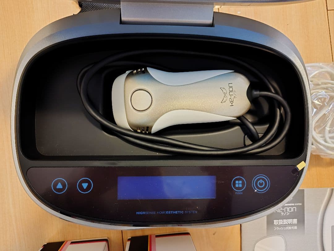 KE-NON ケノン Ver7.2 脱毛器 カートリッジ3個付