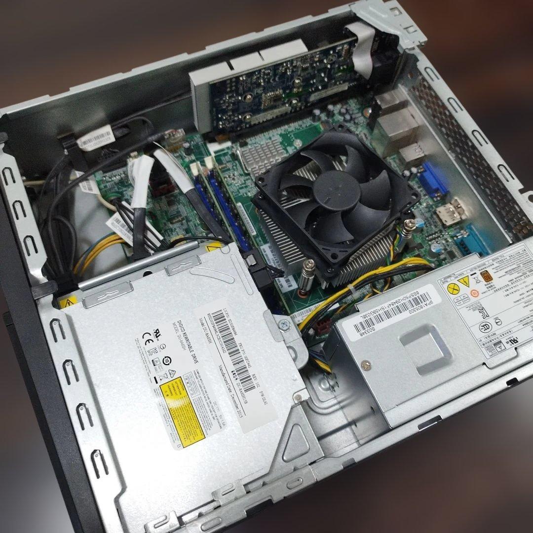 【小型ゲーミングPC】Lenovo i7 Win11 SSD　GTX750Ti