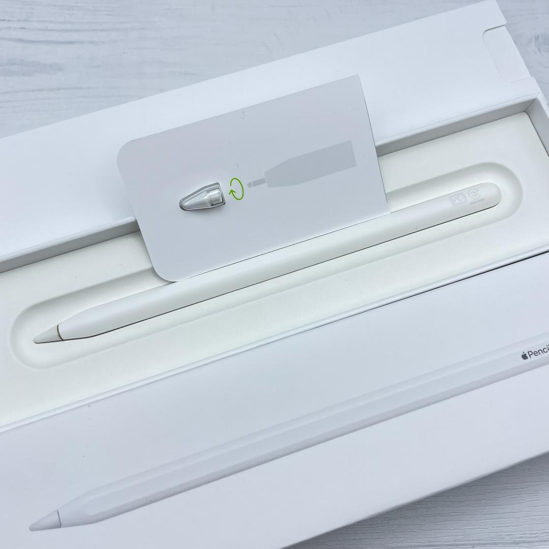 動作確認済み！【純正品】Apple Pencil 第2世代＋替え芯付き