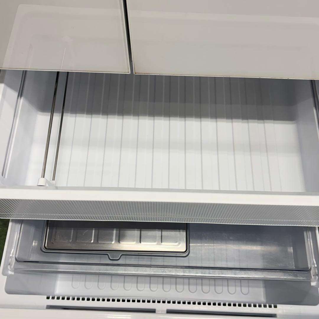 884 SHARP 大容量　ガラストップ　大型冷蔵庫　480L 小型　家庭用