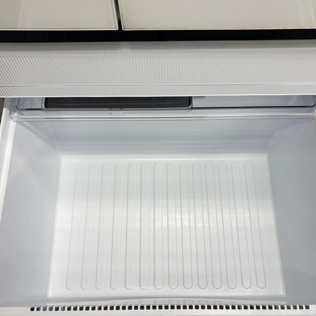 884 SHARP 大容量　ガラストップ　大型冷蔵庫　480L 小型　家庭用