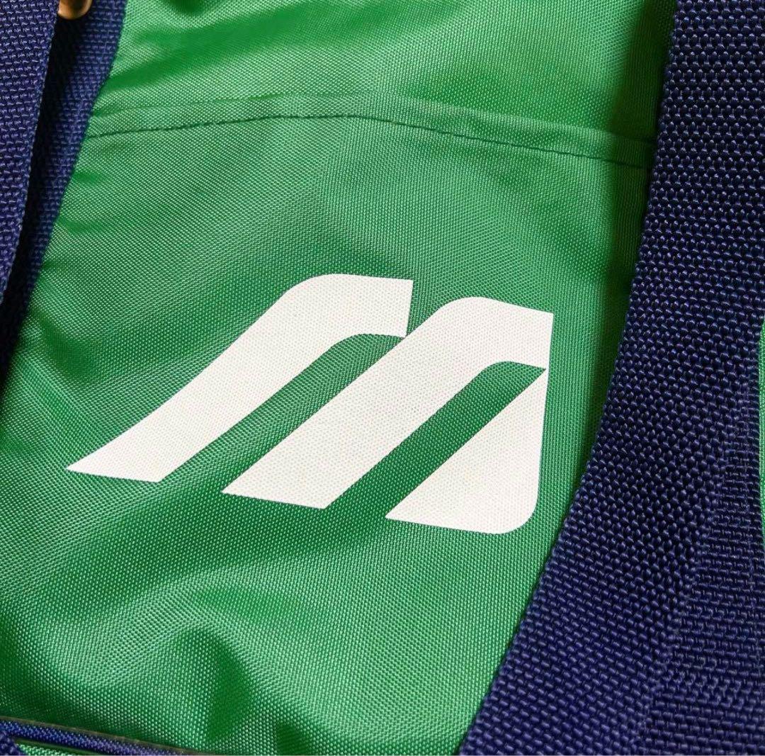 【レア】デッドストック MIZUNO スクールバッグ レトロ 緑 グリーン 貴重