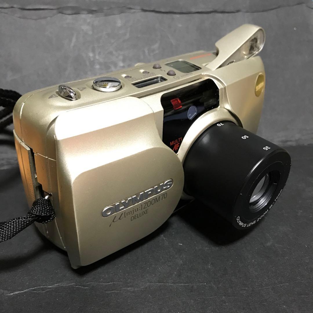 【完動品・電池付】OLYMPUS μ [mju:] ZOOM 70 DELUXE