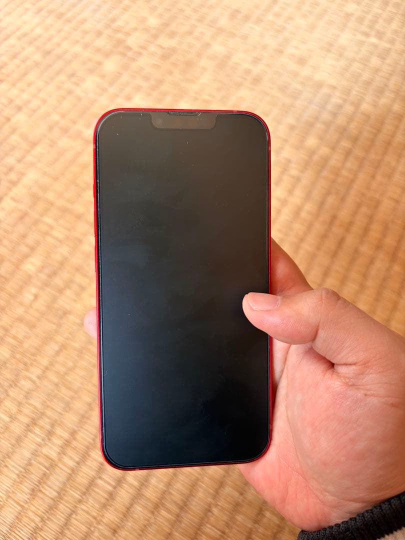 美品　iPhone13 プロダクトレッド　128G SIMロック解除済