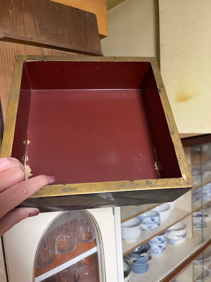 Maki-e Lacquer Soup Tray – Meiji Era