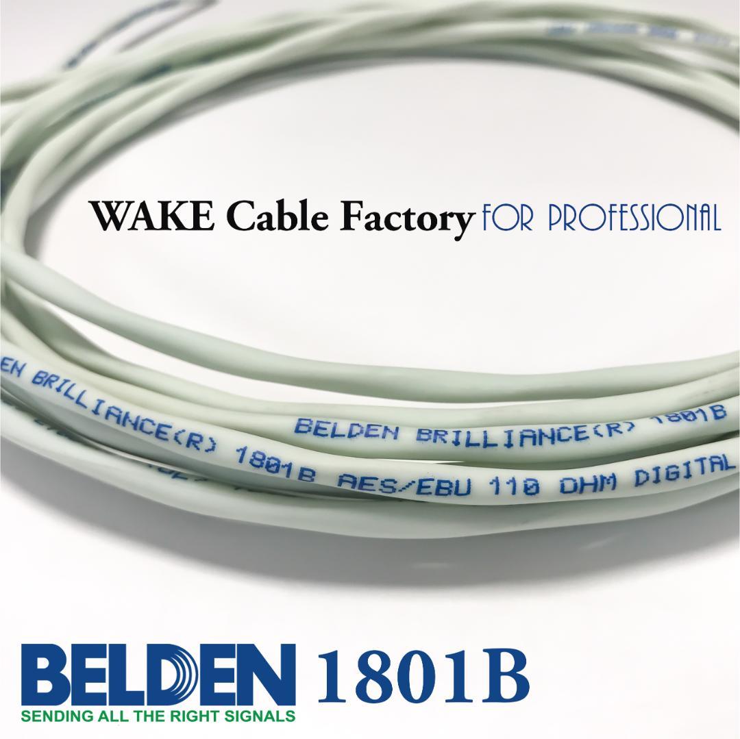 プレミアム仕様！BELDEN1801B★AES/EBUデジタルケーブル2m