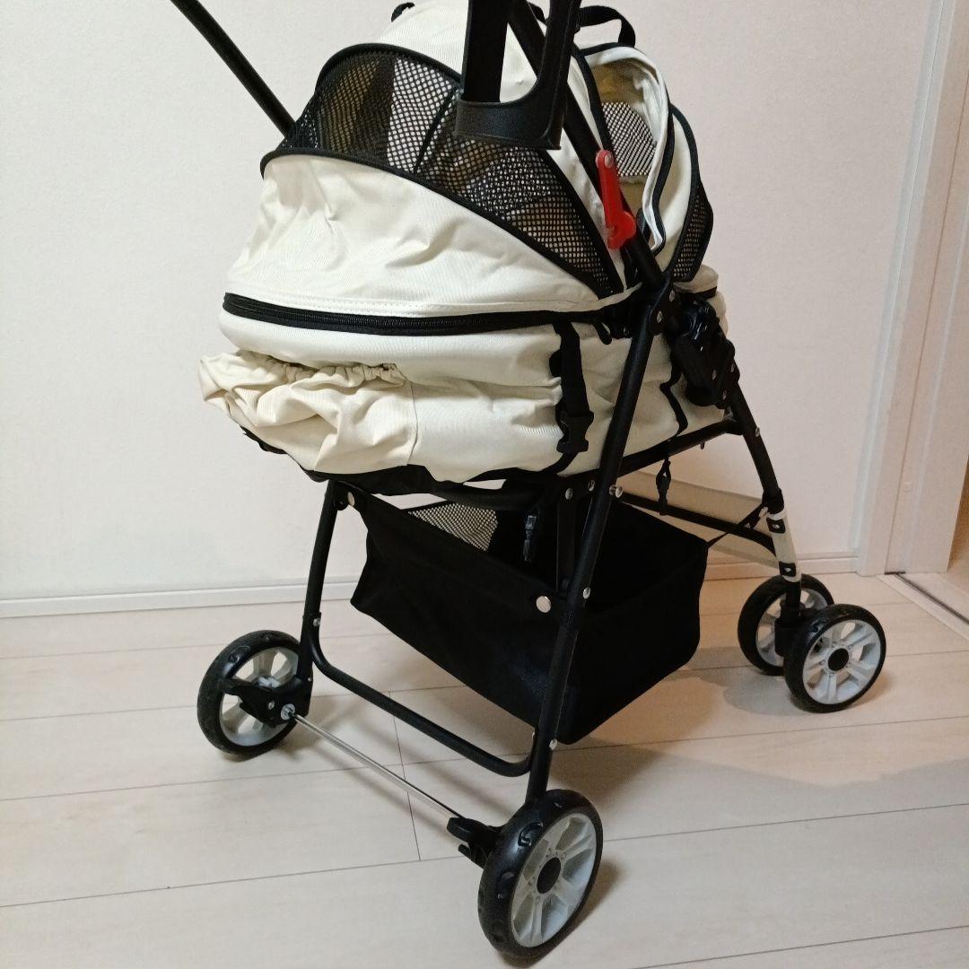 ペットカート　小型犬　ベージュ
