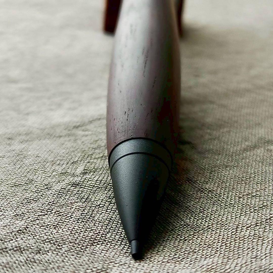 マリティマ　ボワドローズ　ハンドメイド　木軸シャープペン　0.5mm　ブラック