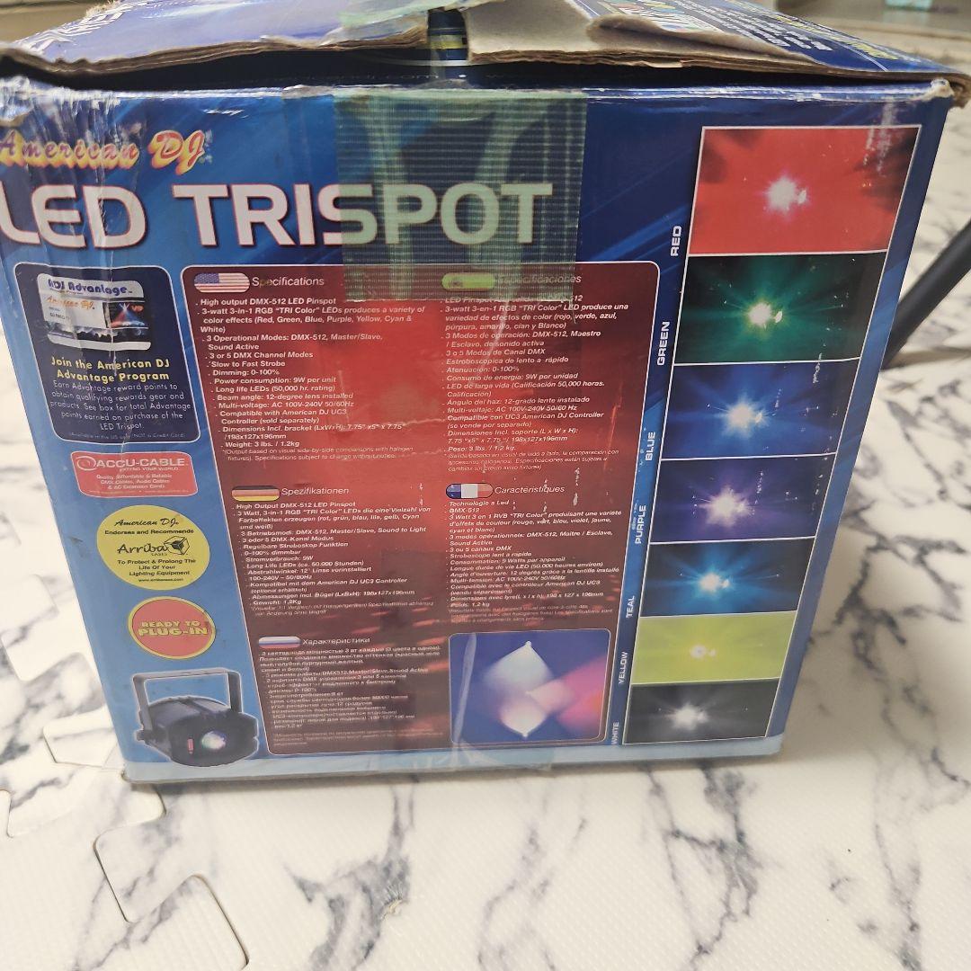 LED TRISPOT マルチカラー DJ照明