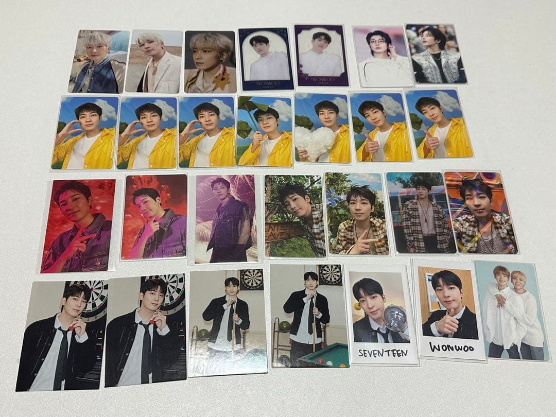 SEVENTEEN ウォヌ まとめ売り トレカ グッズ