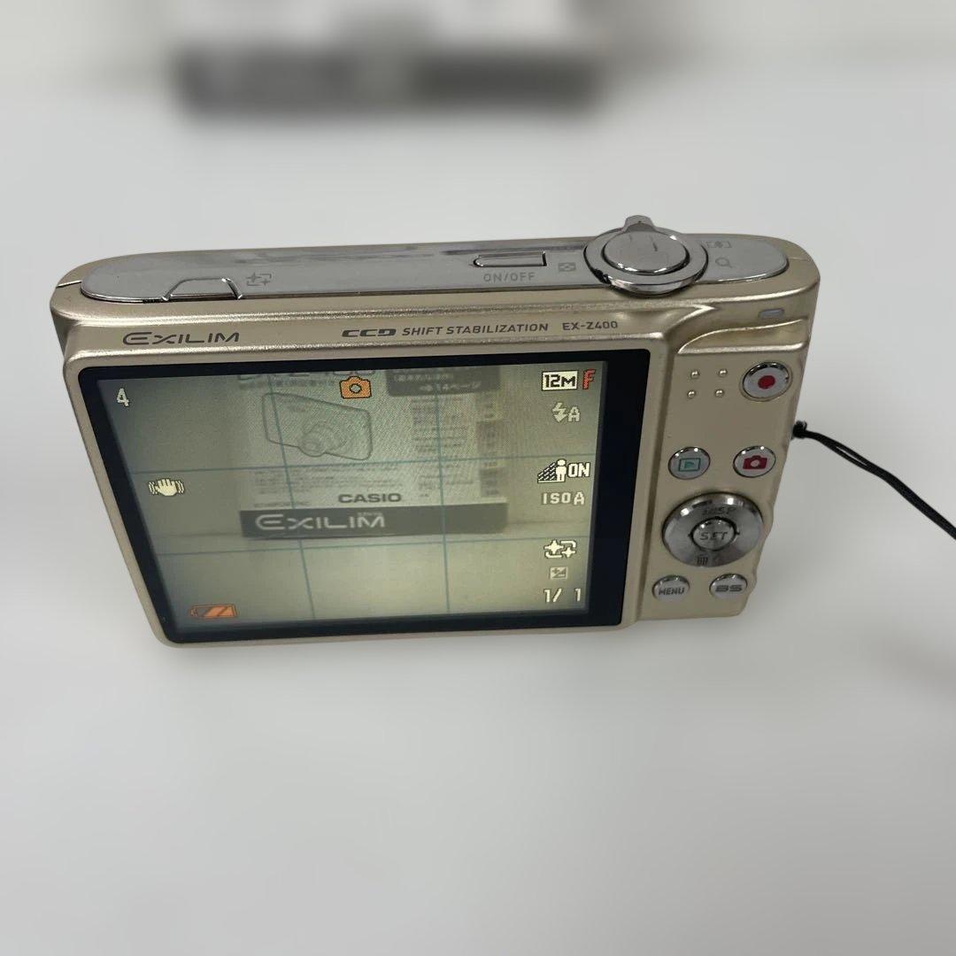作動OK！CASIO EXILIM EX-Z400 コンパクトデジタルカメラ