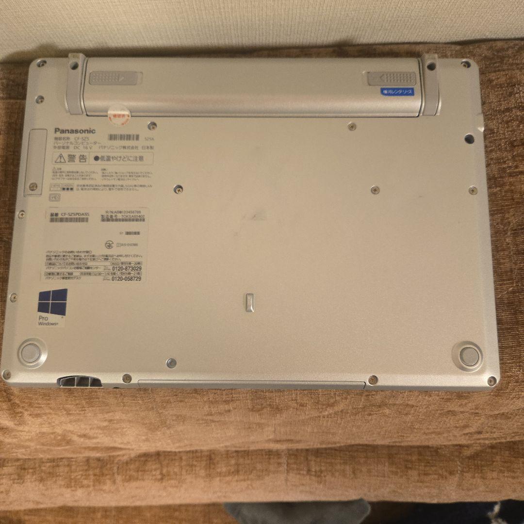 let'note　ノートPC CF-SZ5 corei5 12.1インチ軽量