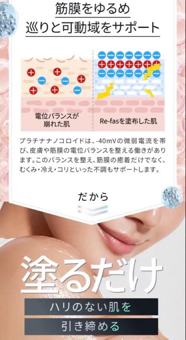 RE-FAS PLATINUM 筋膜リリースエッセンス プラチナムローション