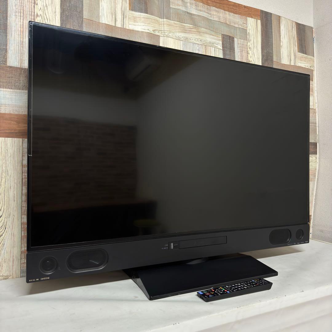 全国送料込❣️三菱50型4KブルーレイHDD2TB2番組同時録画YouTube視聴