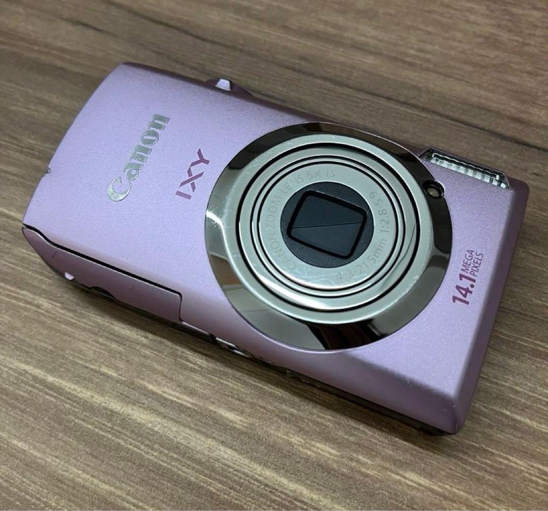 CANON IXY 10S ピンク 純正バッテリー2個 箱・説明書等付属品付き