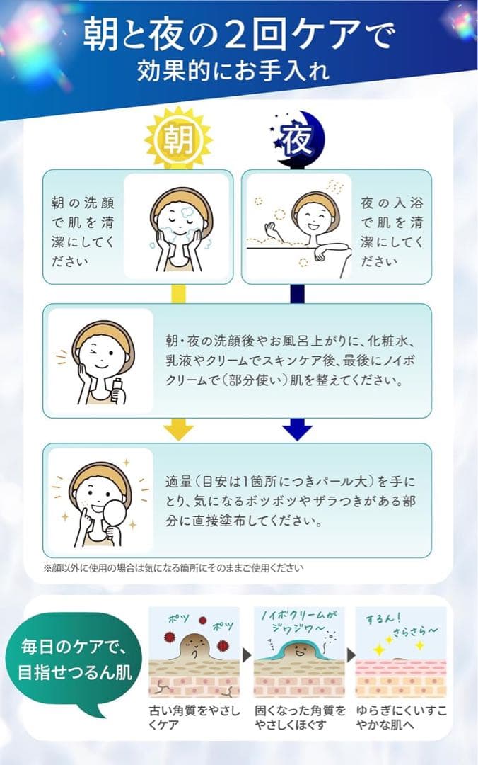 NOIVO ノイボ クリーム 毛穴ケア 保湿クリーム 敏感肌対応　　　同