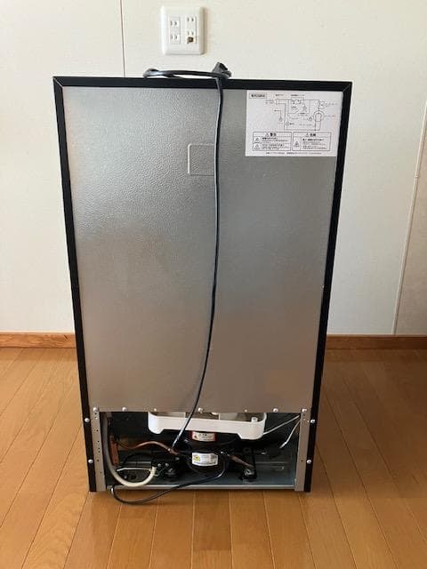 【(株)オーヤマ】小型冷蔵冷蔵庫 2ドア 87L（PRC-B092D-B）