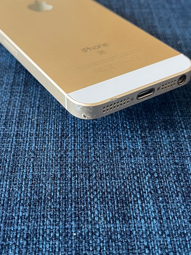 iPhone SE 第一世代　初代　128GB ゴールド　バッテリー80%