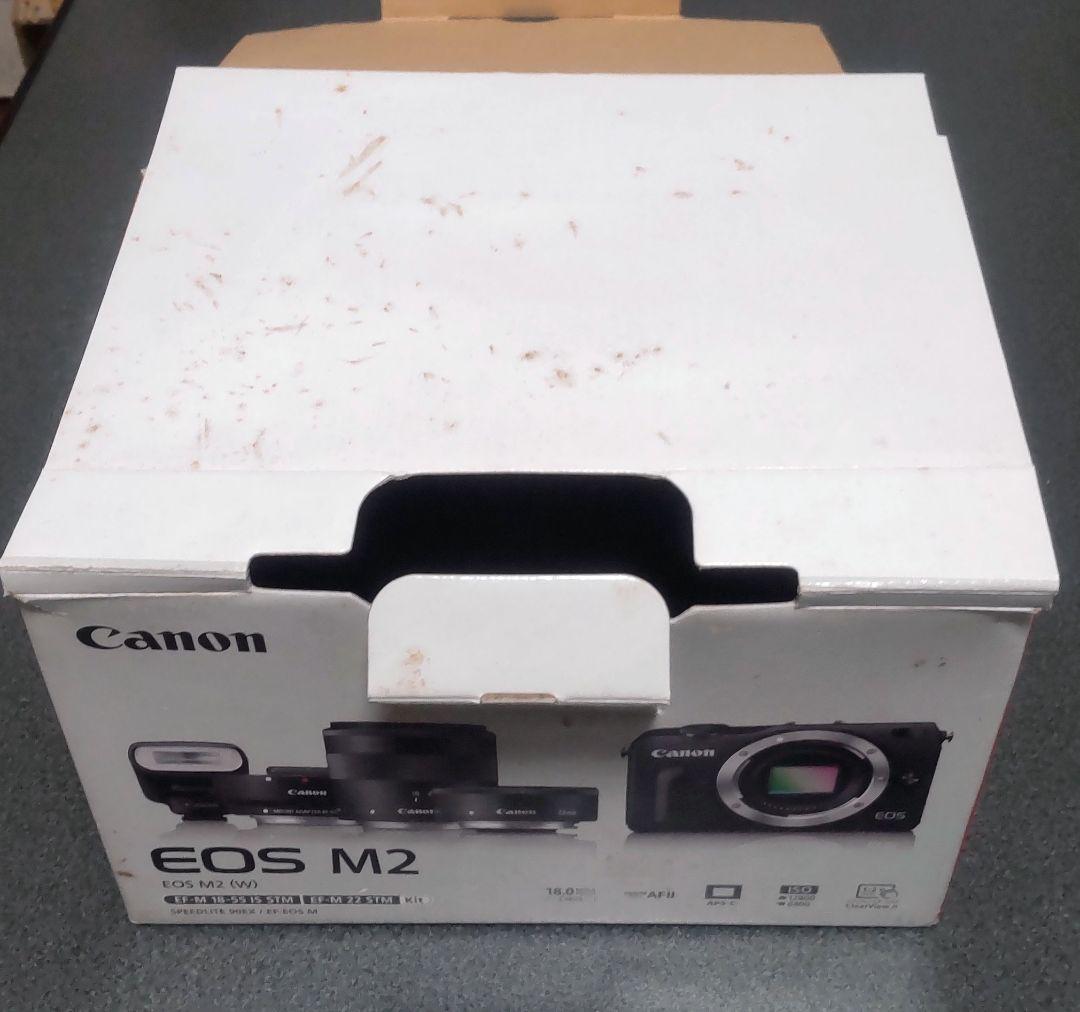Canon ミラーレス一眼カメラ EOS M2 ダブルレンズキット