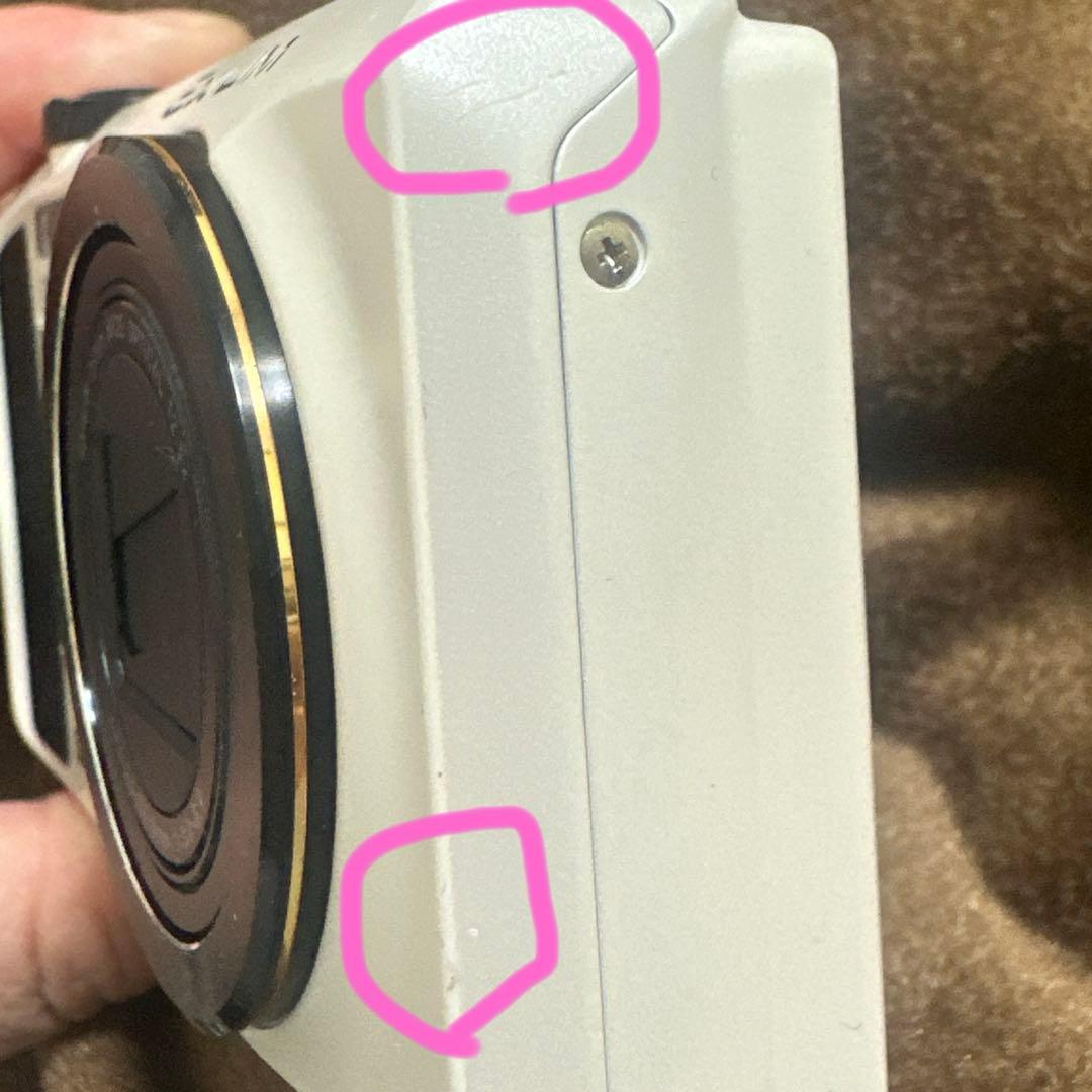 CASIO EXILIM EX-ZR100 ホワイト