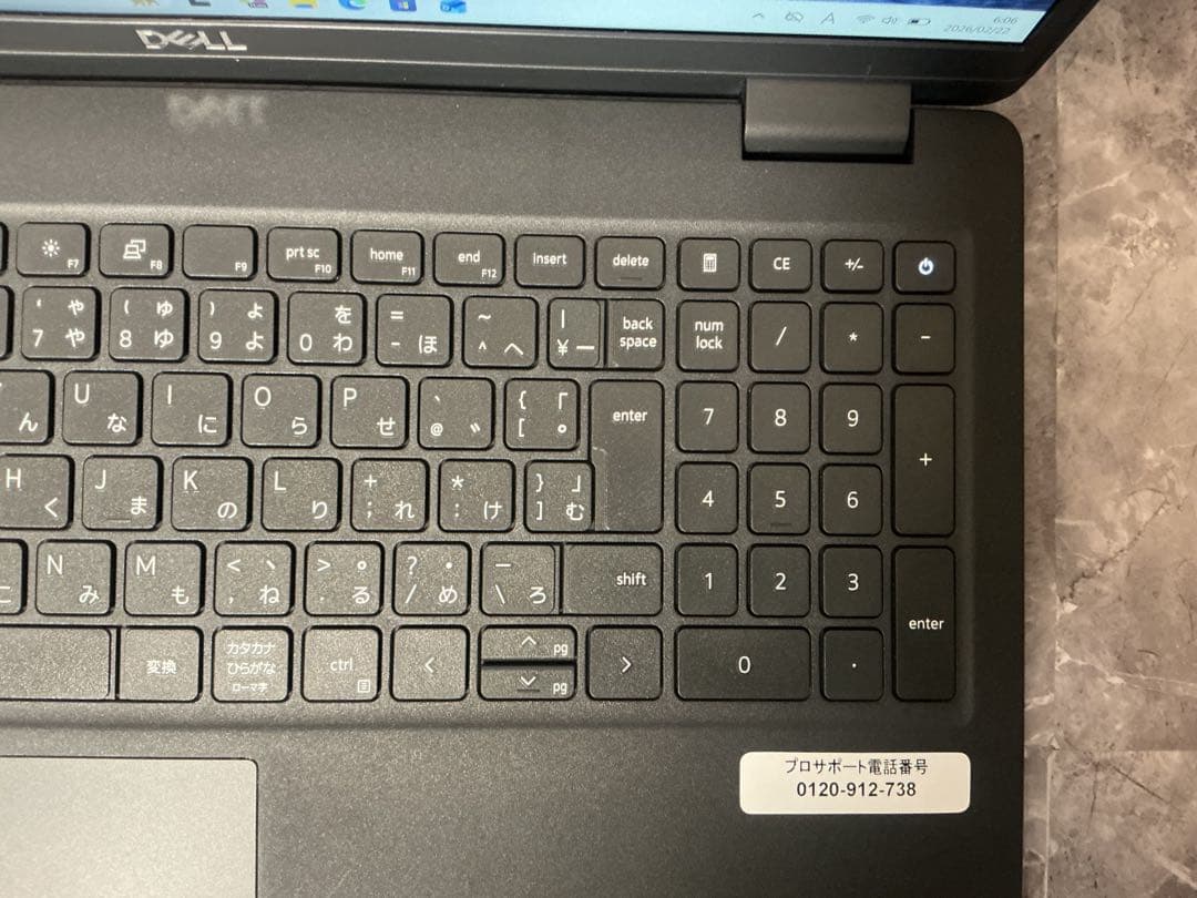 DELL 第11世代 LATITUDE corei5 メモリ16GB 新品SSD