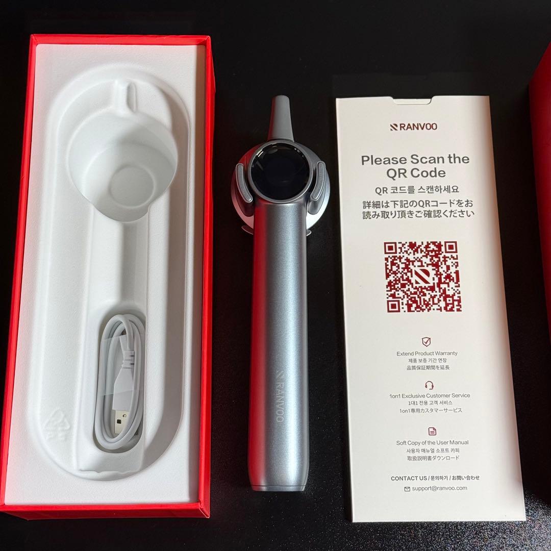 RANVOO AirJet Ⅱ 電動歯ブラシ グレー