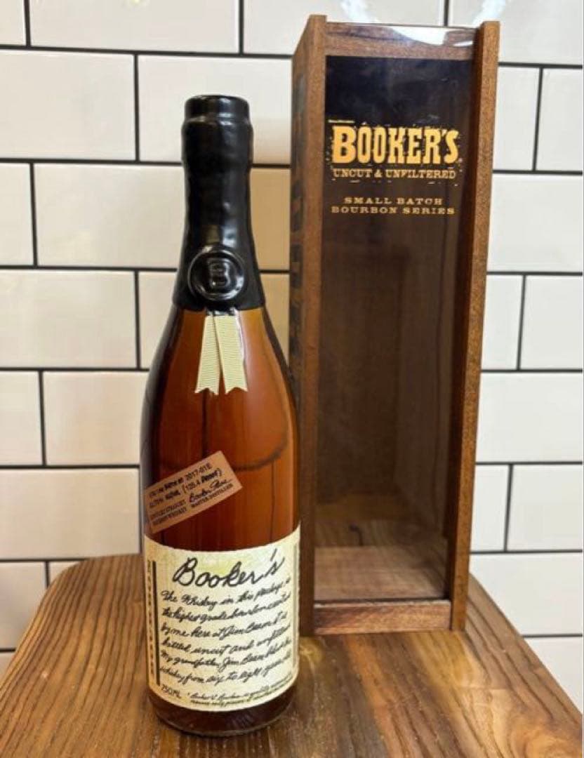 【Booker's 】希少　未開栓　Bourbon 2017-01E！