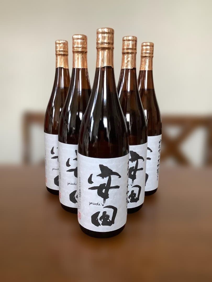 焼酎 6本セット安田1800ml、アルコール濃度２６度