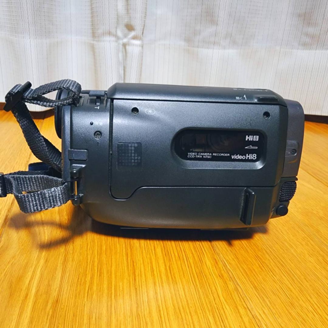 【動作確認済】高画質 SONY Hi8 8ミリ ビデオカメラ クレードルセット